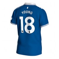 Echipament fotbal Everton Ashley Young #18 Tricou Acasa 2023-24 maneca scurta